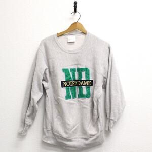 Vintage University of Notre Dame Fighting Irish Sweatshirt Medium